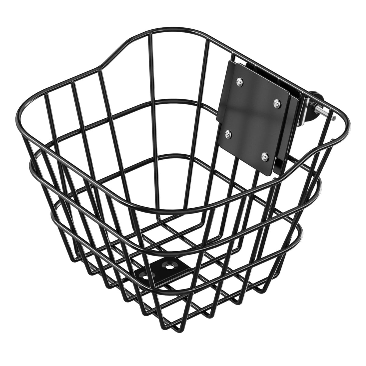 Bike and E-Scooter Front Basket with Mount – Durable Metal Storage for All Ages