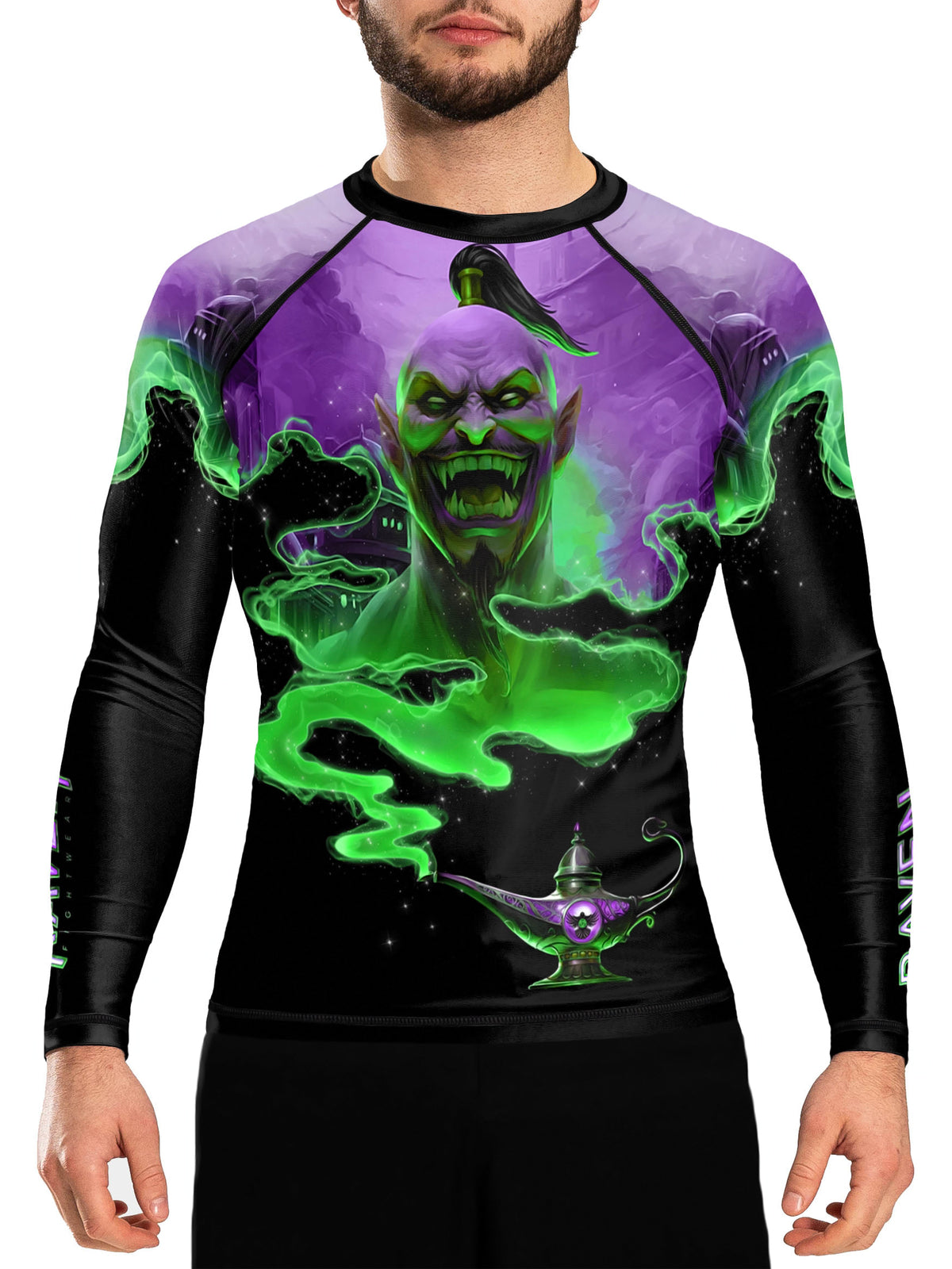 Men's MMA Rash Guard for BJJ & Training - Durable Short Sleeve Top