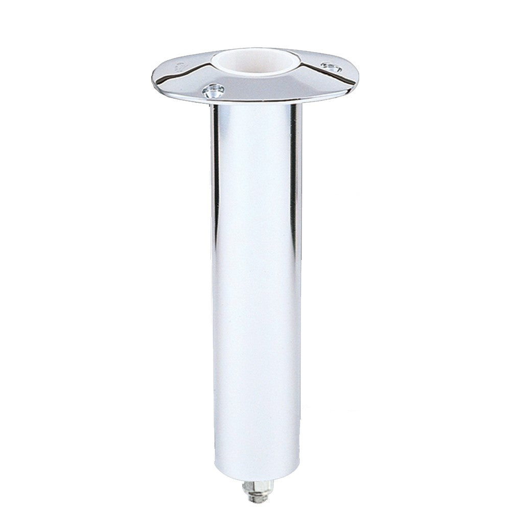 Stainless Steel Swivel Base Flush Mount Rod Holder - Medium, 2" Diameter
