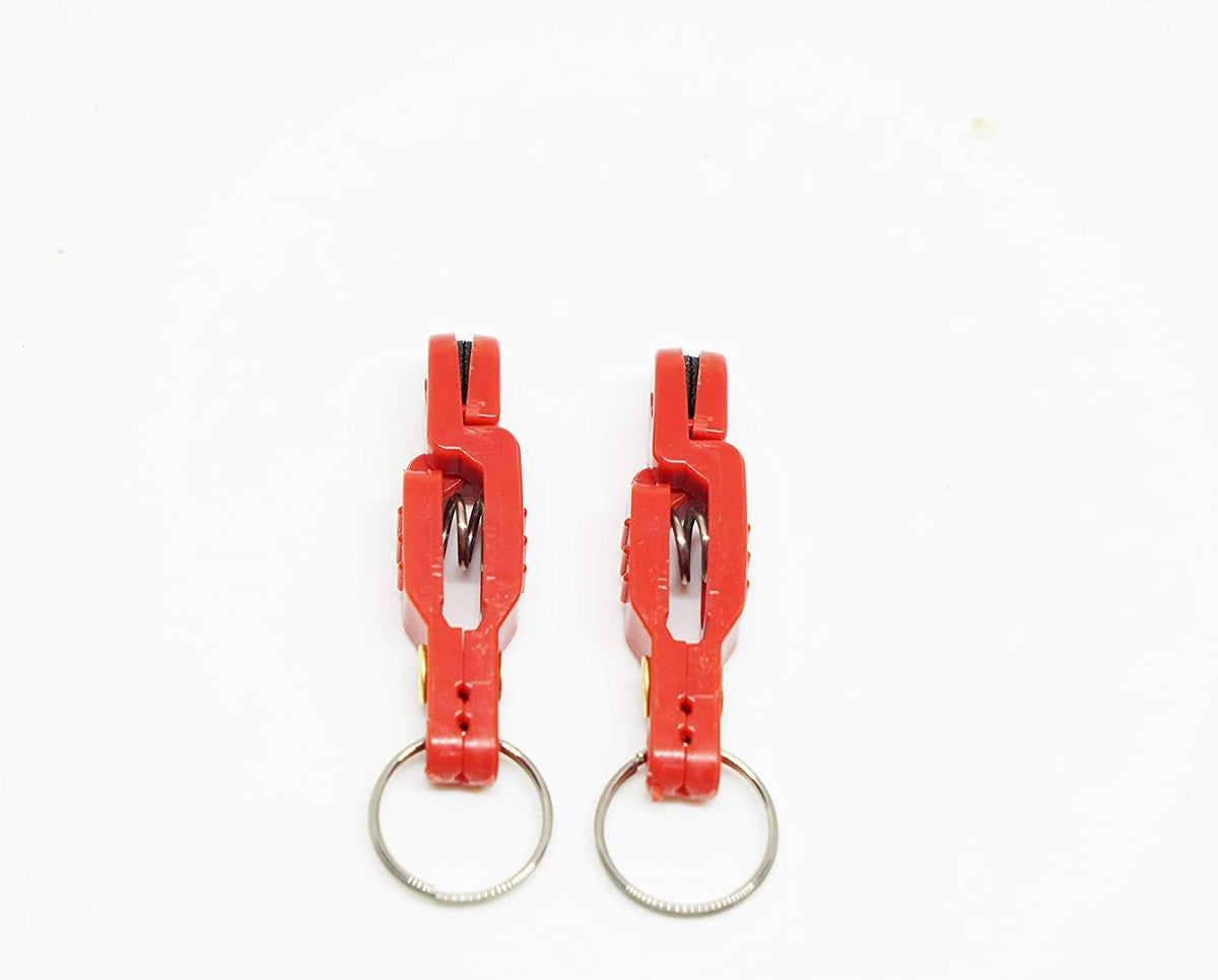 Pro Snap Weights for Trolling Red Clip - 25 Line Tension Release Clips