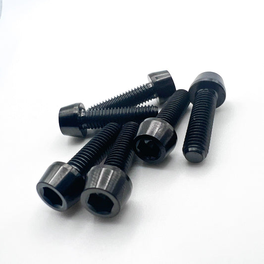 Trail Arc Titanium MTB Stem Bolt Kit - Lightweight Corrosion-Resistant M5 Bolts