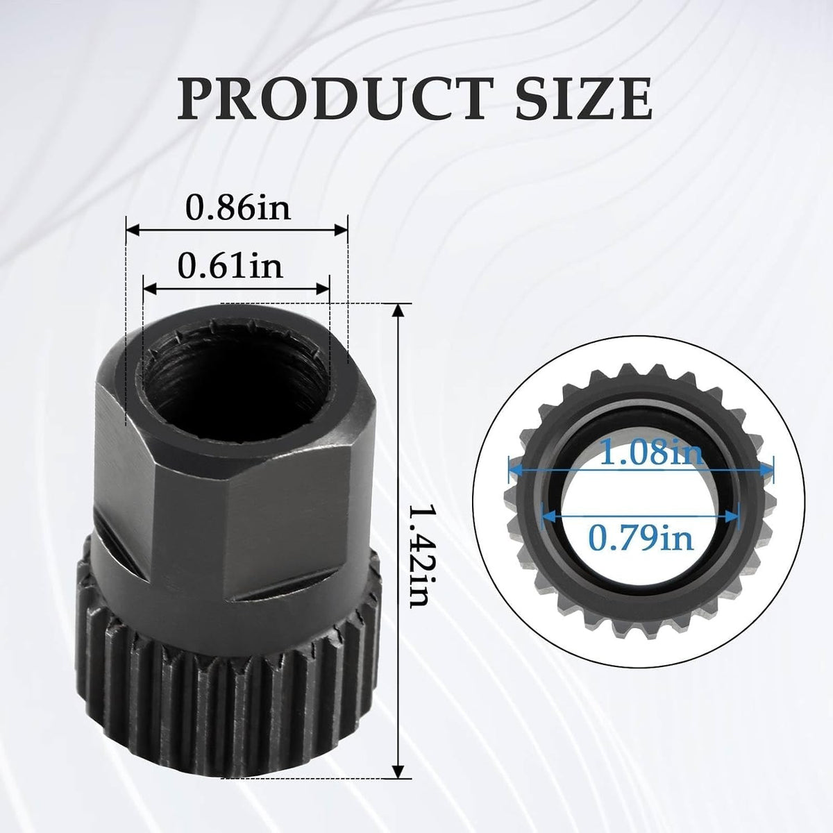 Bicycle Wheel Hub Tool for DT Swiss Ratchets - Compatible with 240, 350, 440, 540