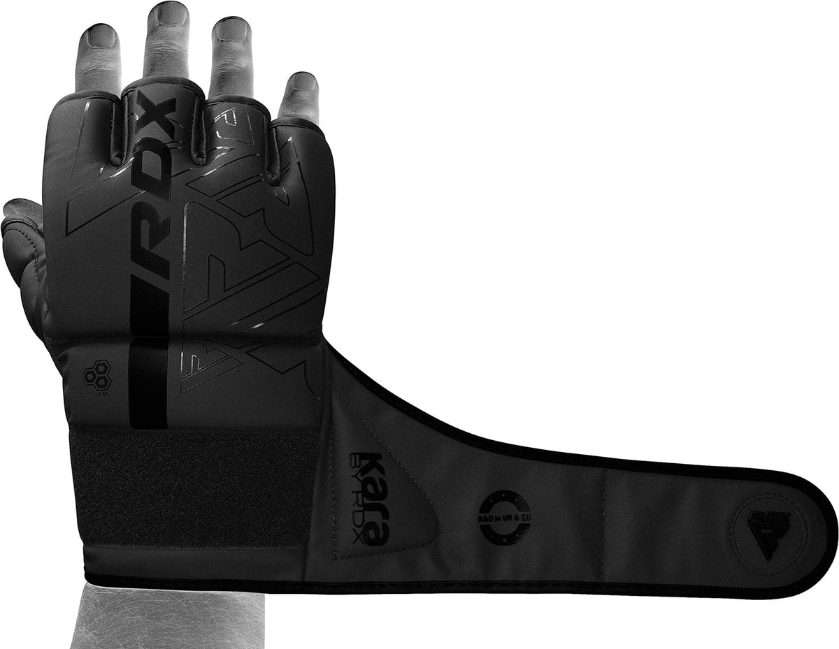 Large MMA Gloves for Sparring & Grappling - Pre-Curved Boxing & Kickboxing