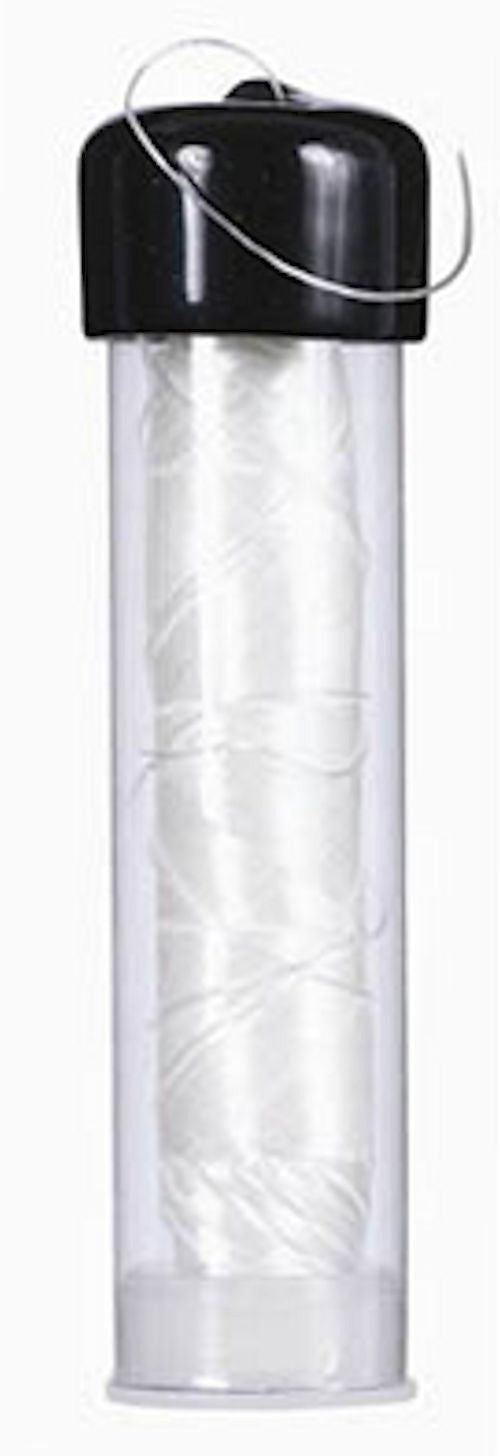 Fishing Bait Wrap Thread with Dispenser - Clear, 2 Pack, 200 ft Total