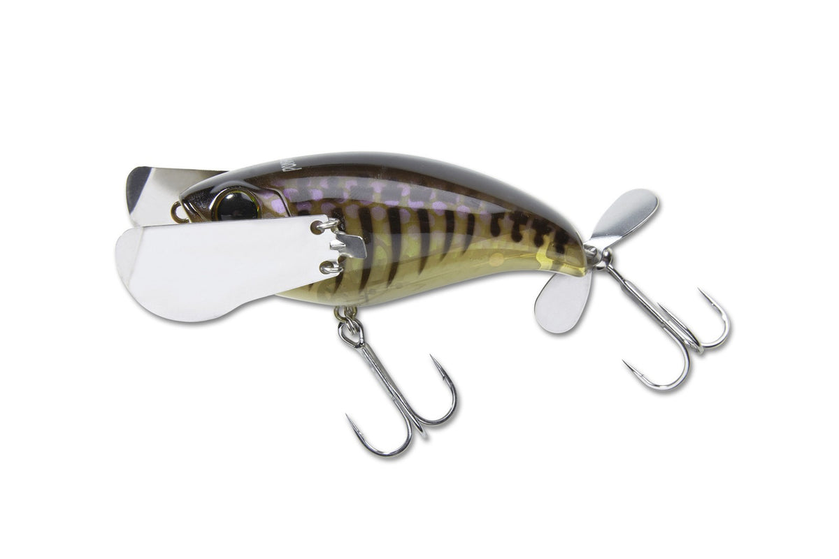 Jackall Pompadour Topwater Lure for Explosive Surface Strikes - JPOMP79-ISGB