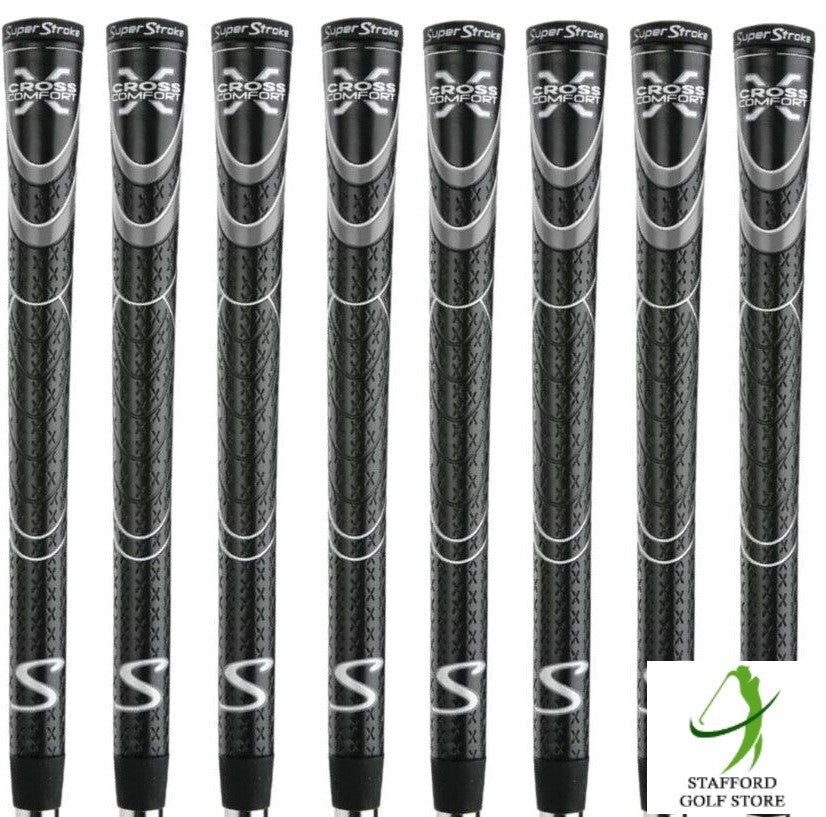 Golf Grip Set - Super Stroke Cross Comfort Undersize, Standard, Midsize & Jumbo