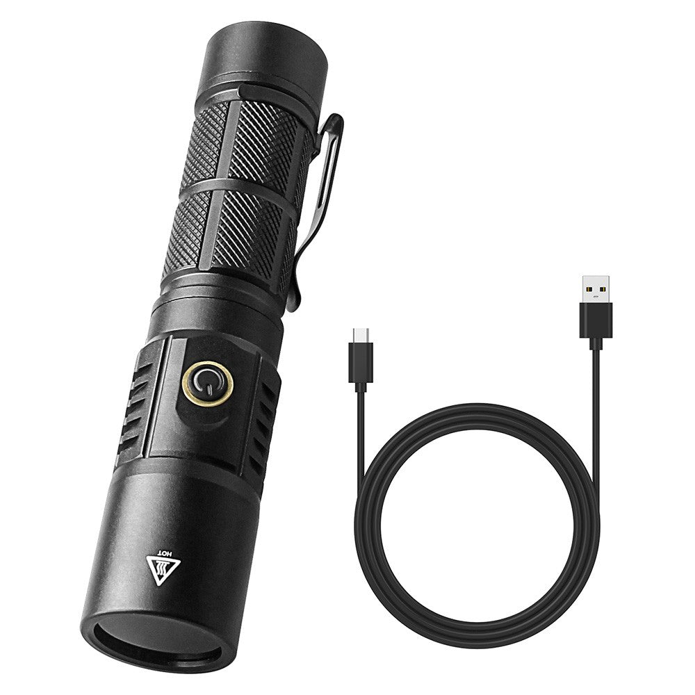 30W UV Black Light Flashlight for Pet Stain Detection - USB Rechargeable