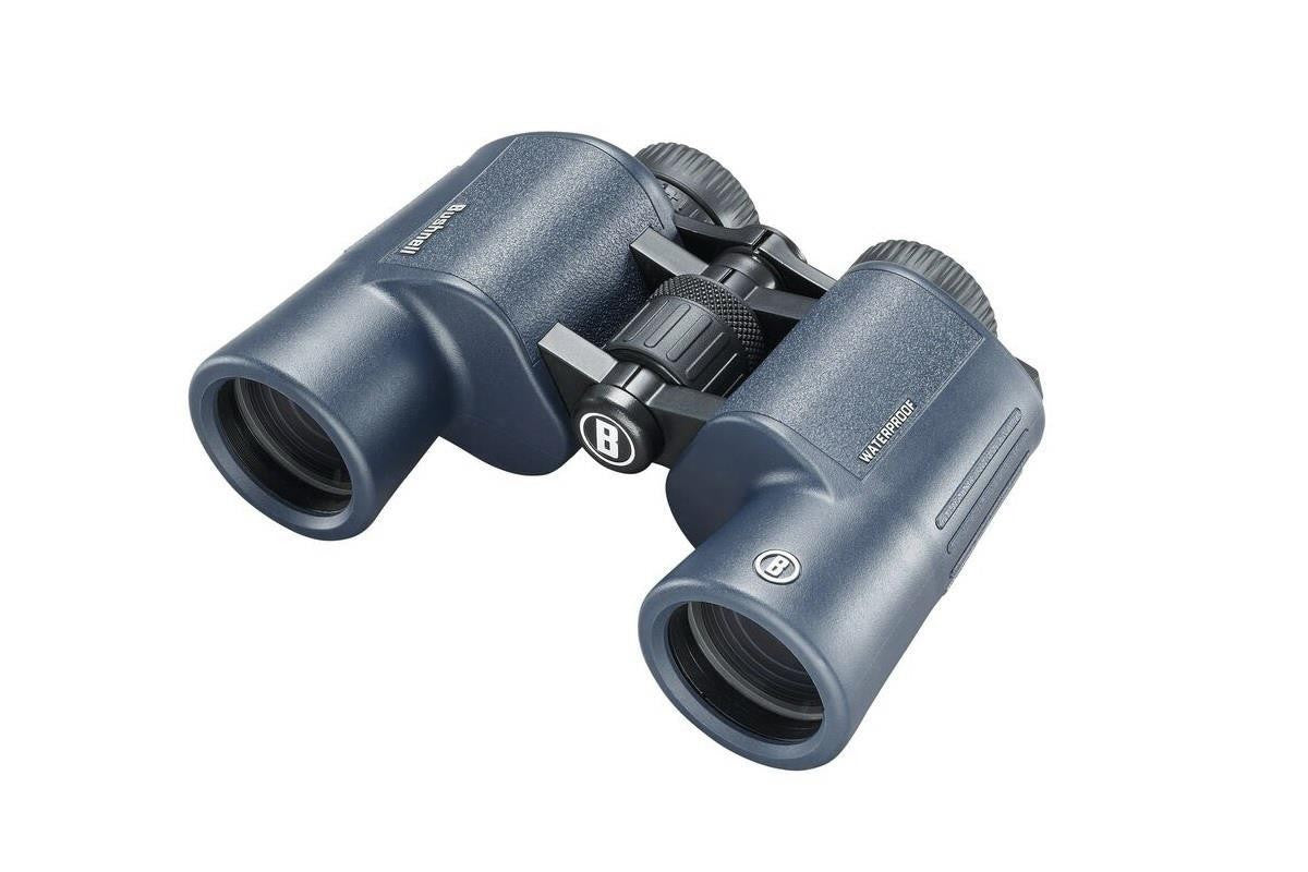 Waterproof 10x42 Binoculars with Fully Multi-Coated Lenses Navy Blue