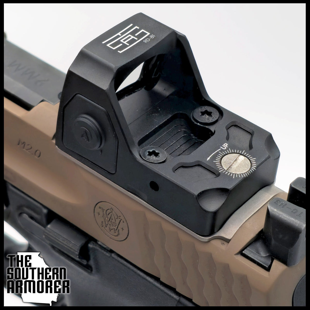 Green Dot Micro Sight with RMR Footprint & Adapter for M&P M2.0 CORE