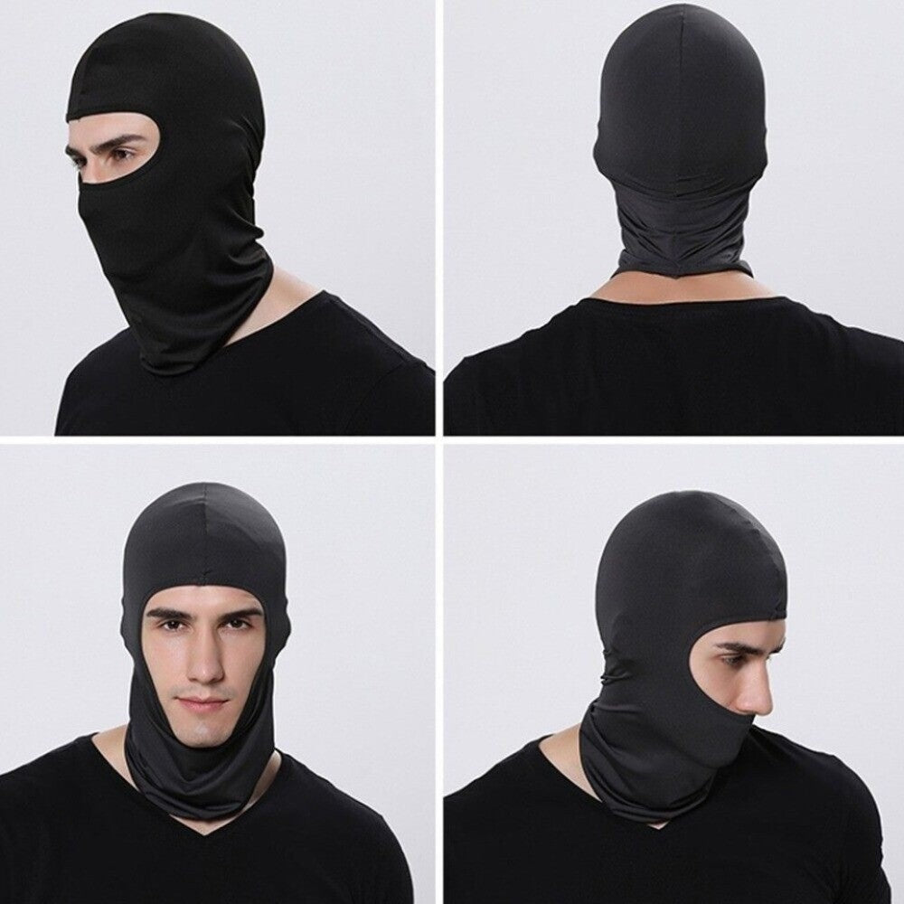 Unisex 1-2 Hole Balaclava Full Face Ski Mask UV Sun Wind Protection
