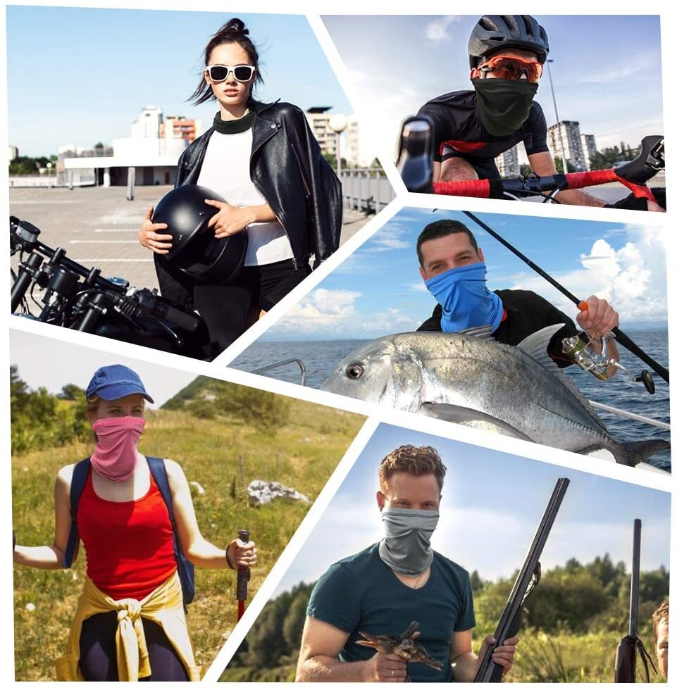 UV Protection Cooling Neck Gaiter Face Mask for Outdoor Activities
