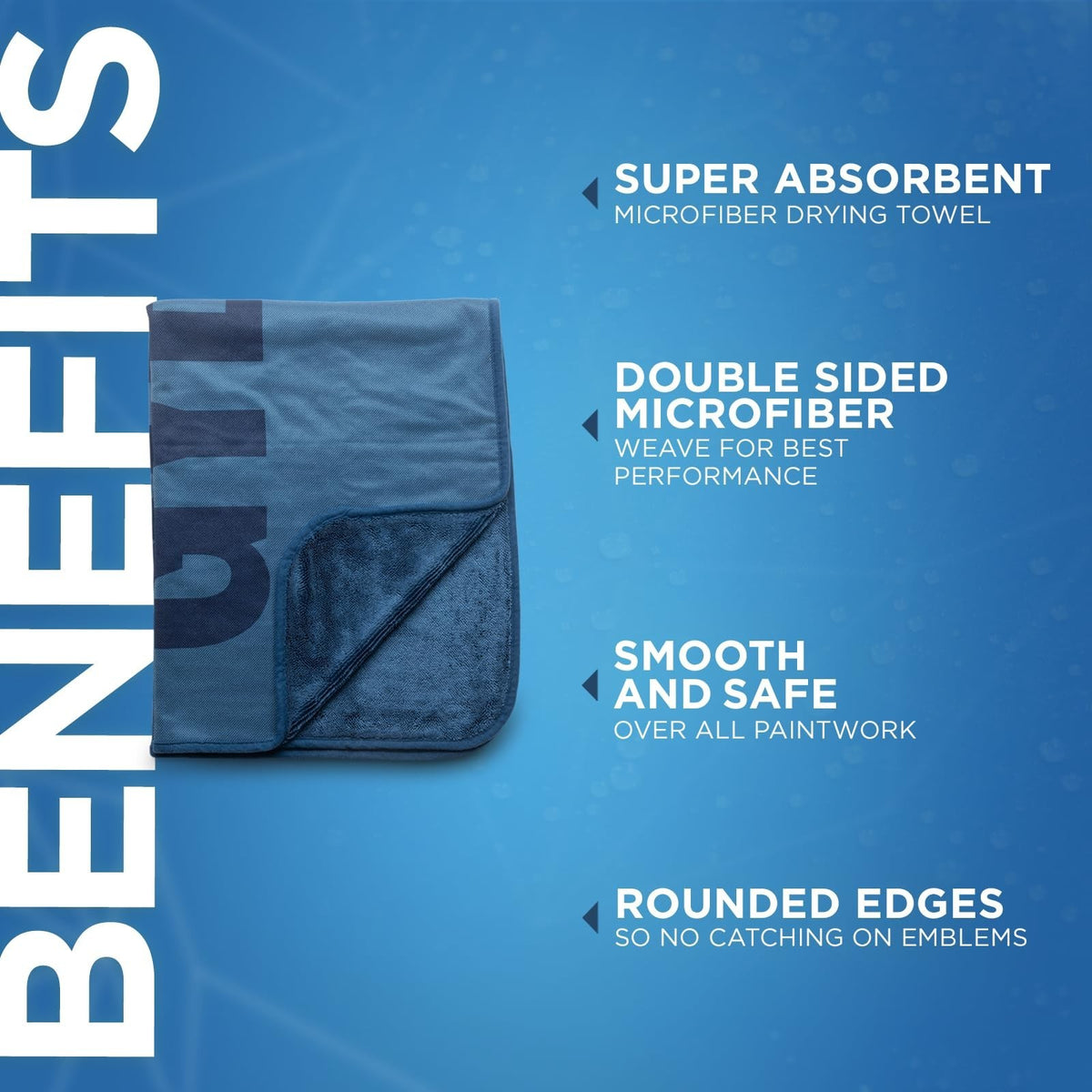 Microfiber Car Drying Towel - Scratch-Free Ultra Absorbent 28x35 Inches