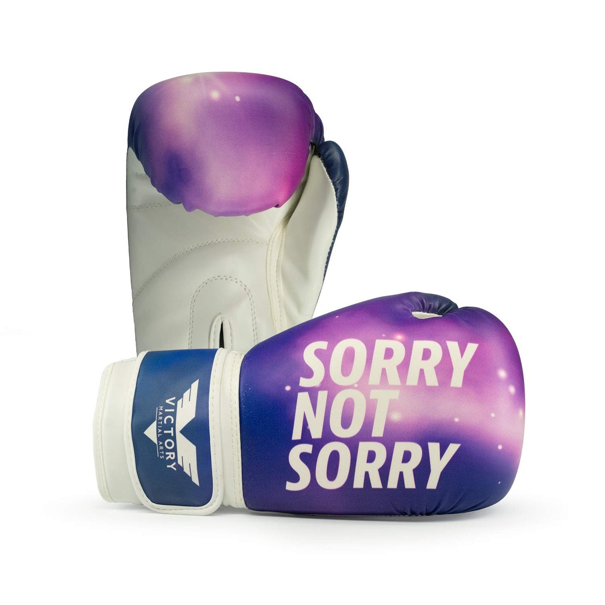 Women's Cardio Kickboxing Bag Gloves 8 oz - Sorry Not Sorry