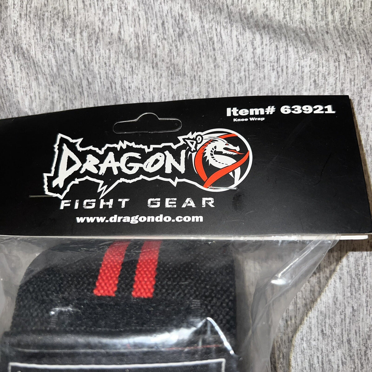 Martial Arts Knee Wraps for MMA Boxing Taekwondo Support Black Adult