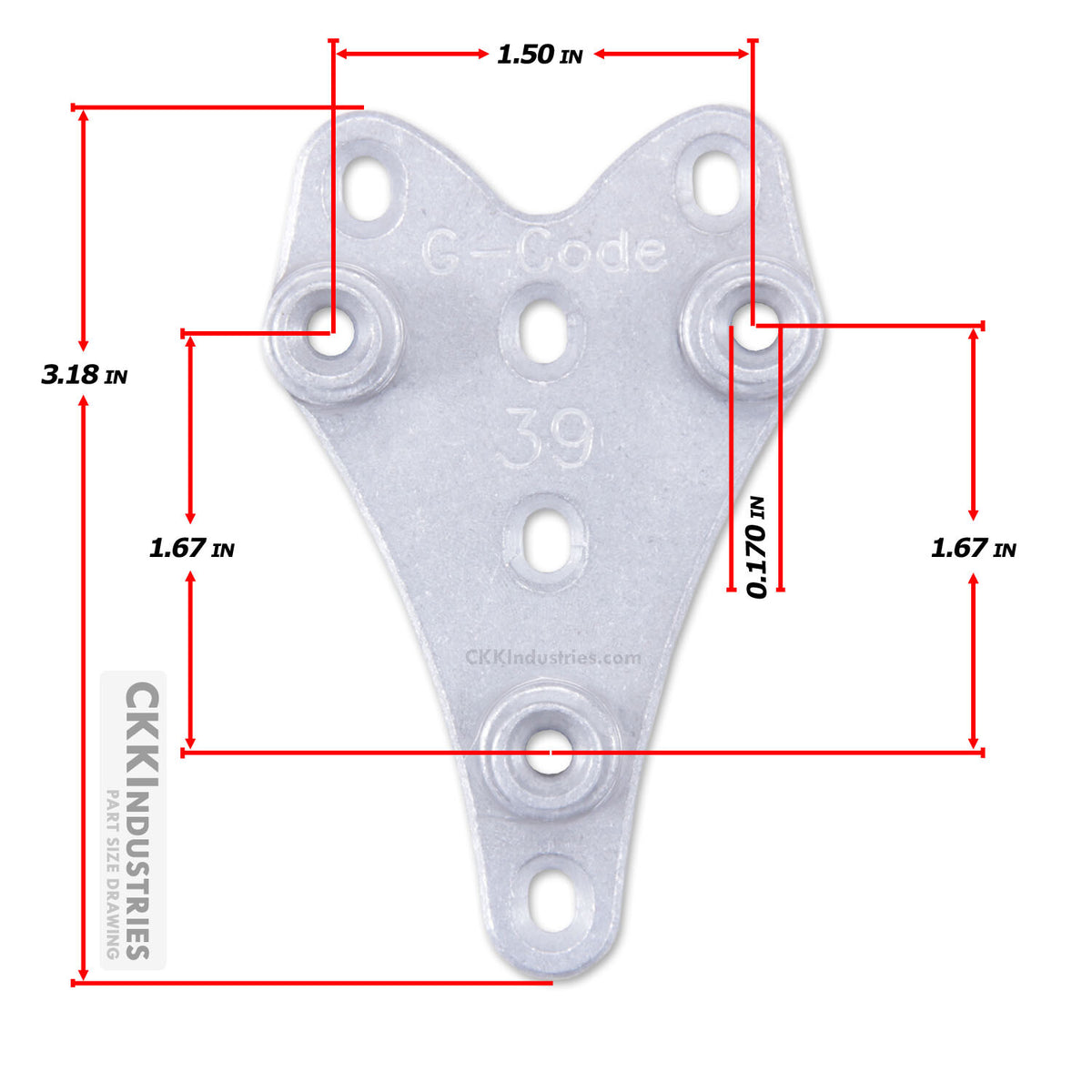Universal Mounting Hangers for RTI Holster Systems - G-Code Accessories