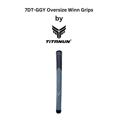 Oversize Comfort Tacky Grip for Tennis, Golf, and Sports Equipment - Dark Gray