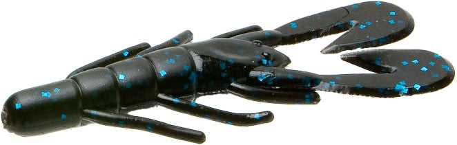 Soft Plastic Crawfish Baits 3.5 Inch Fishing Lures 12 Pack - Multiple Colors