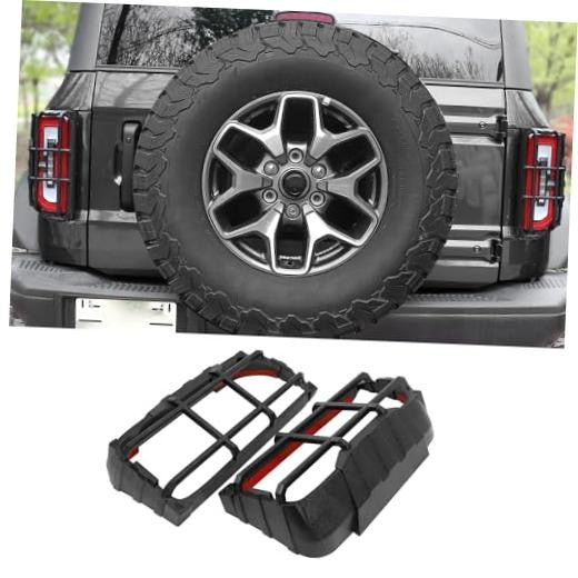 Tail Light Cover for Ford Bronco 2021-2026 | Rear Lamp Guard Protector