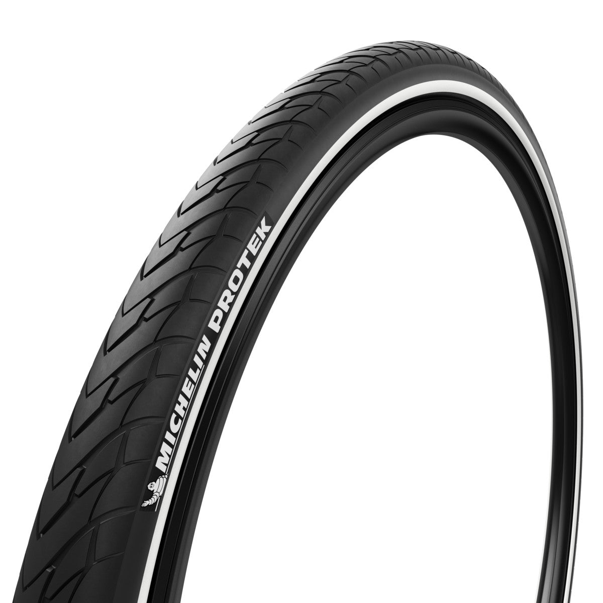 Michelin 27x1 1/4 City Rubber Bicycle Tire Reflective Sidewall