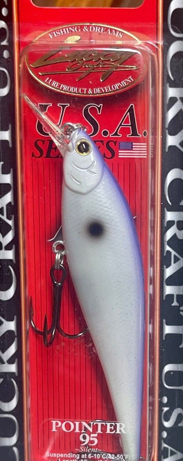 Silent Suspending Jerkbait 95SP for Freshwater Fishing 3.75 Inch 1/2 oz