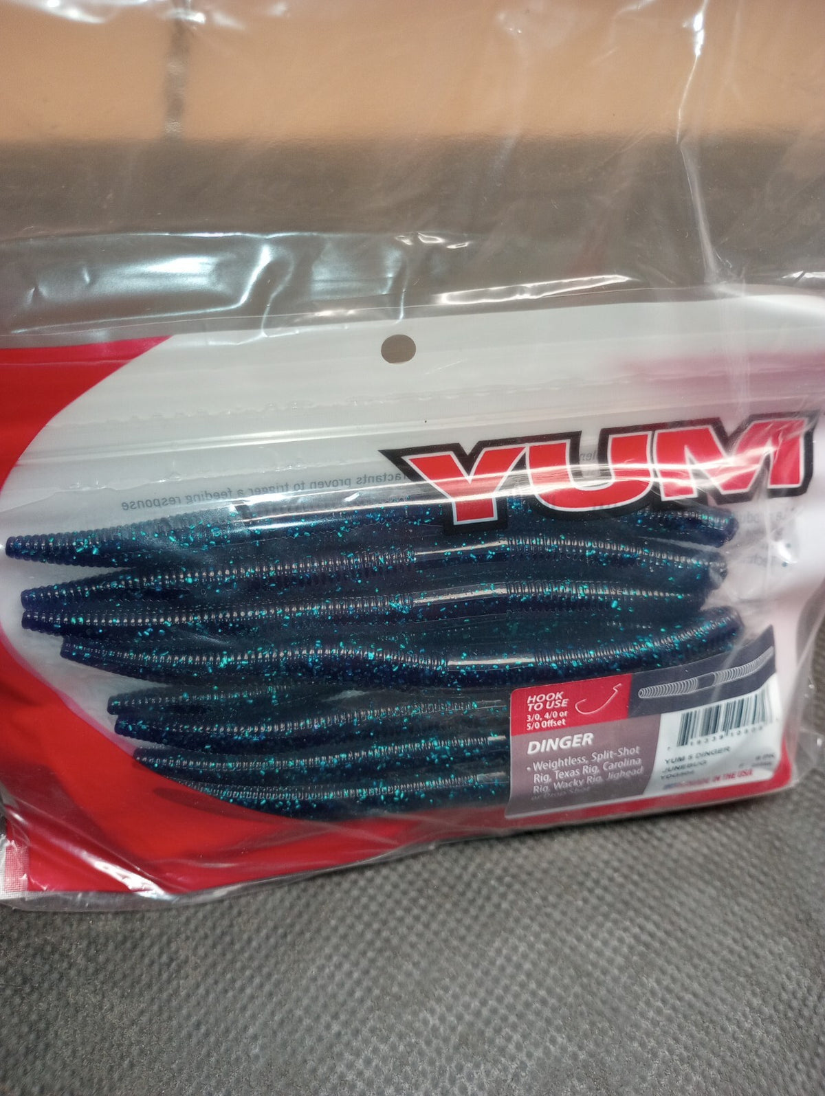 Yum 5 Dinger JuneBug YDG504 - 3 Pack of 8