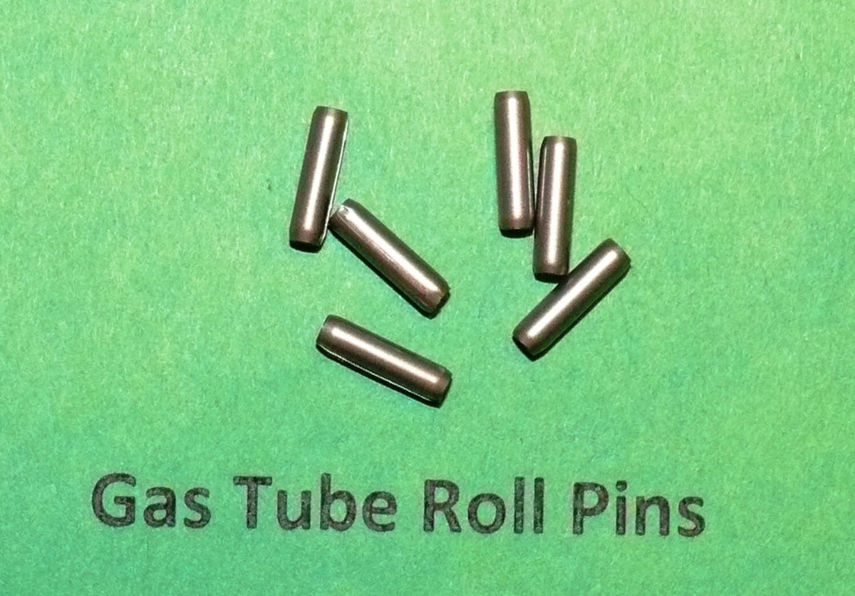 Gas Tube Roll Pins - 5/64" x 5/16" Hardened Stainless Steel Pack of 6