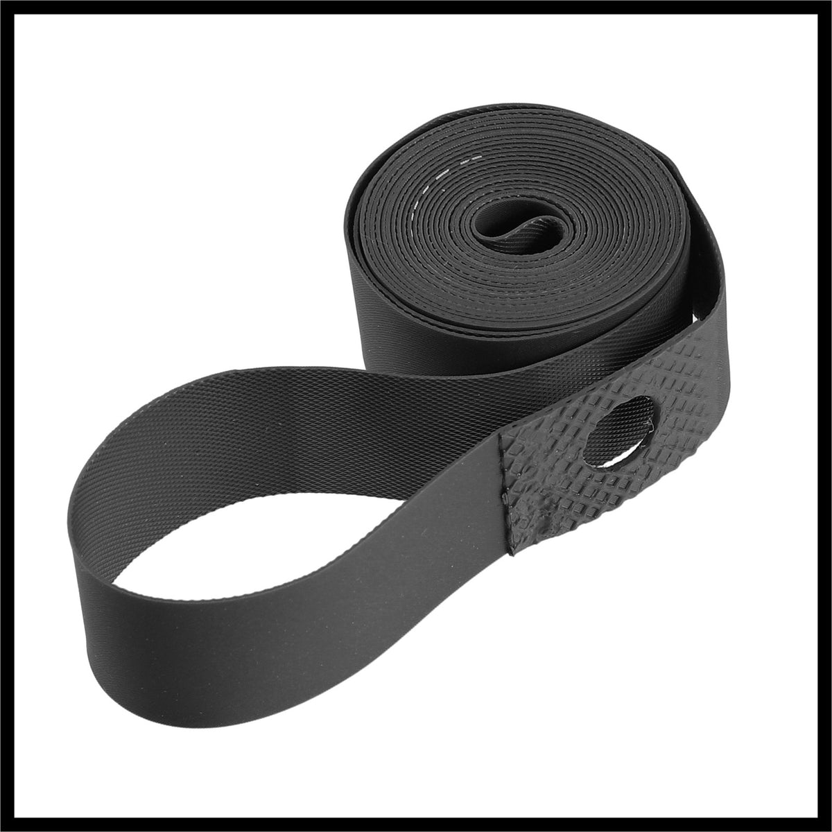 26-Inch Bicycle Rim Tape Set - Durable Inner Tube Rim Liner, Black