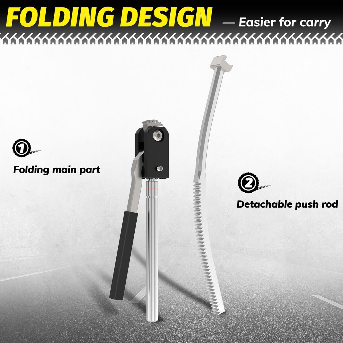 Portable Foldable Tire Mounting Kit for Off-Road Motorcycle 16-21 Inch MX Enduro Wheels