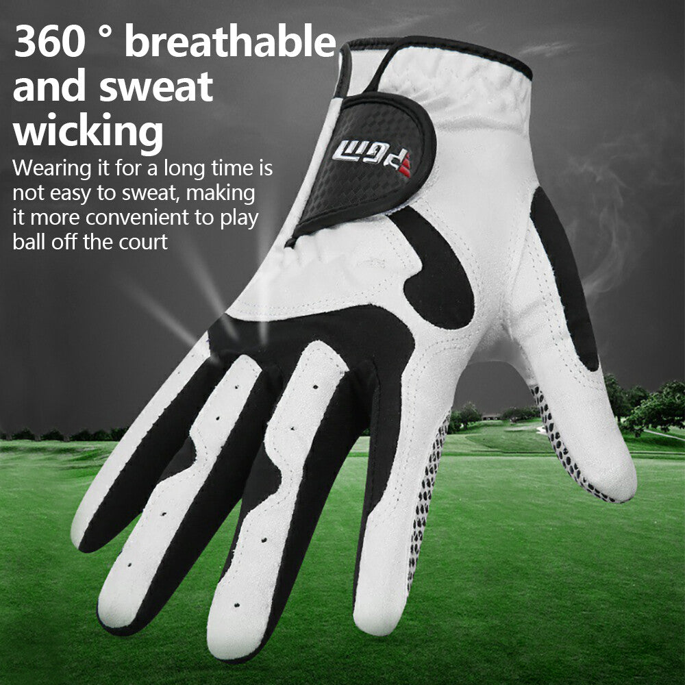 Men's All Weather Golf Gloves Pack of 1/3/5 - Breathable, Non-Slip Grip
