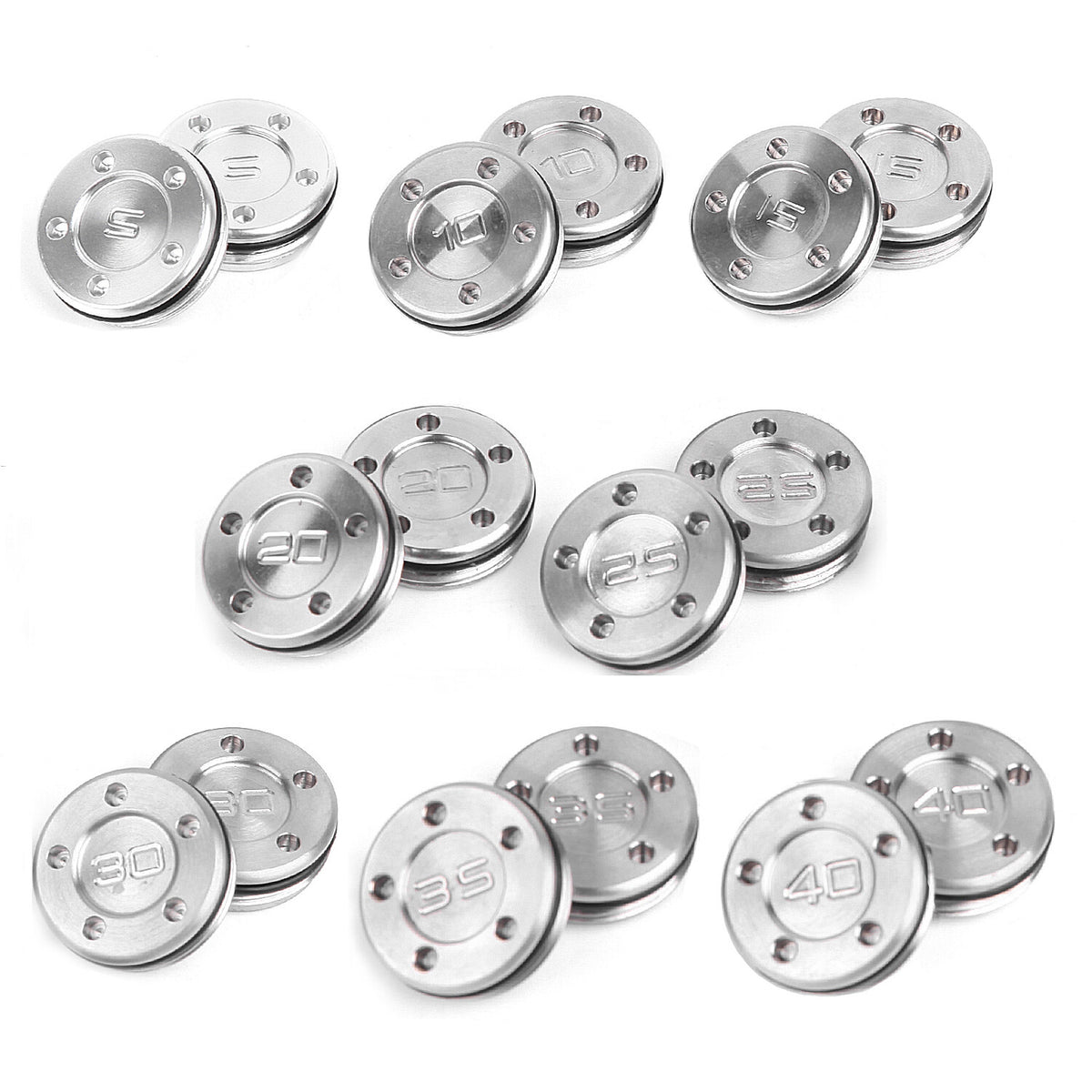 Golf Weights Set Compatible with Scotty Cameron & Futura Putters - 5g-45g Variants