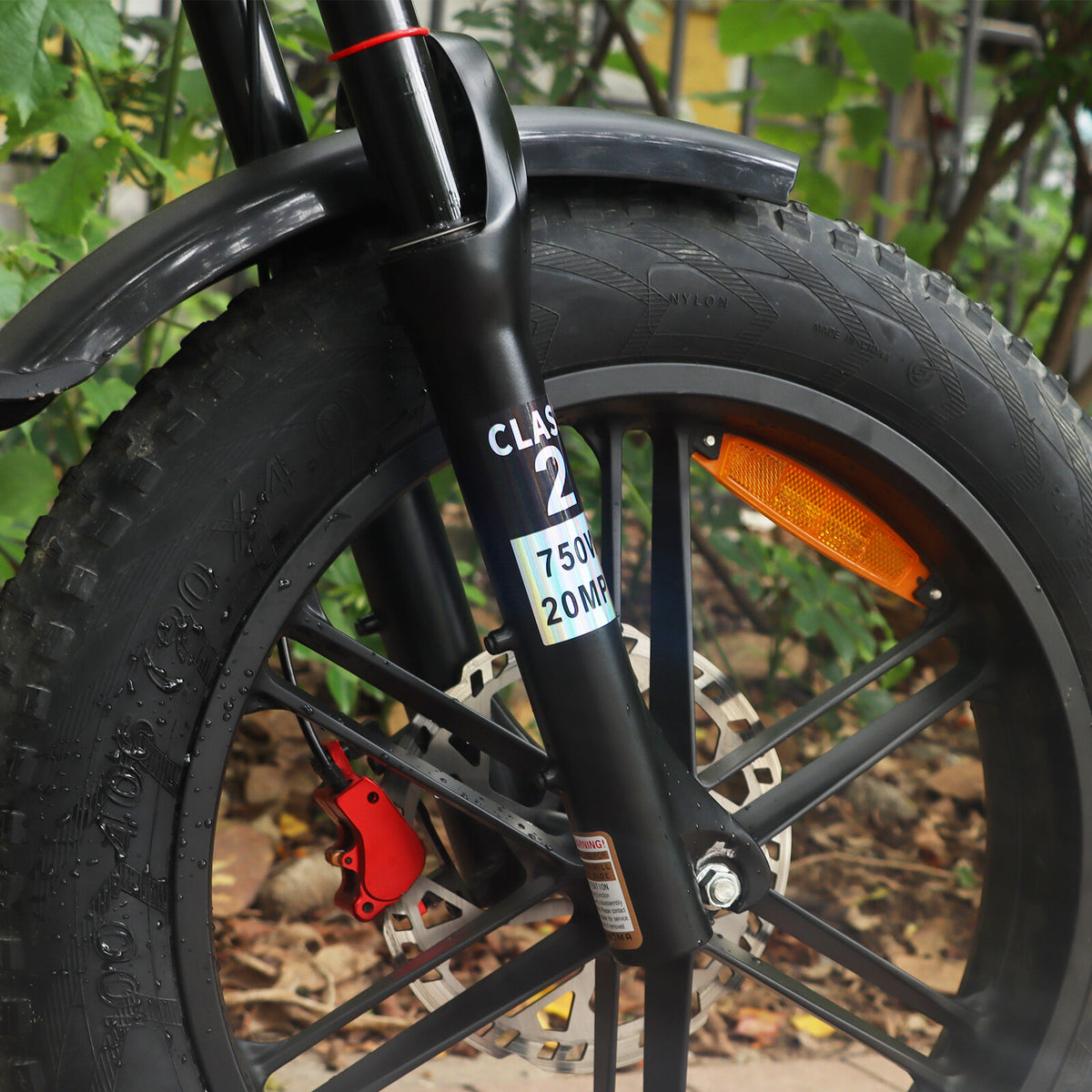 Electric Bicycle Frame Decal Set - 3 Weatherproof Vinyl Stickers for E-Bike Customization