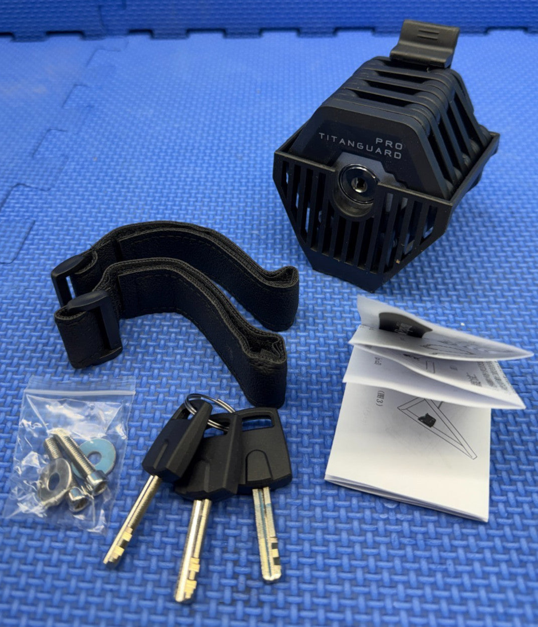 Heavy Duty Foldable Bike Lock Anti-Theft Security Chain for Bikes