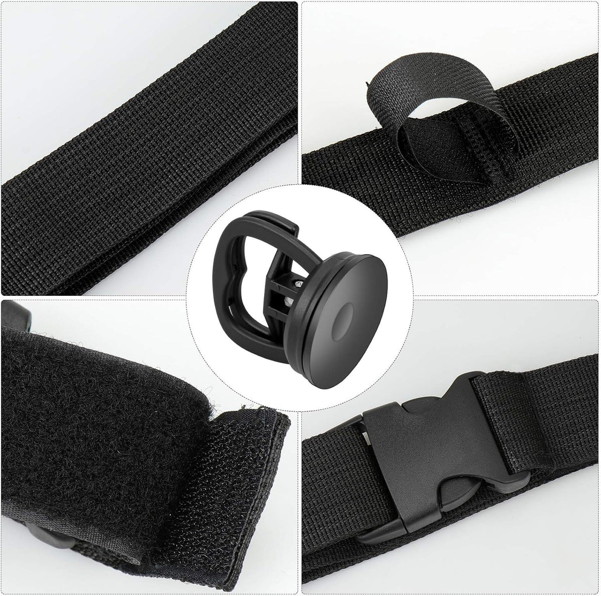 Car Fishing Rod Holder Rack Kit - 6-Piece Vehicle Rod Storage & Organizer