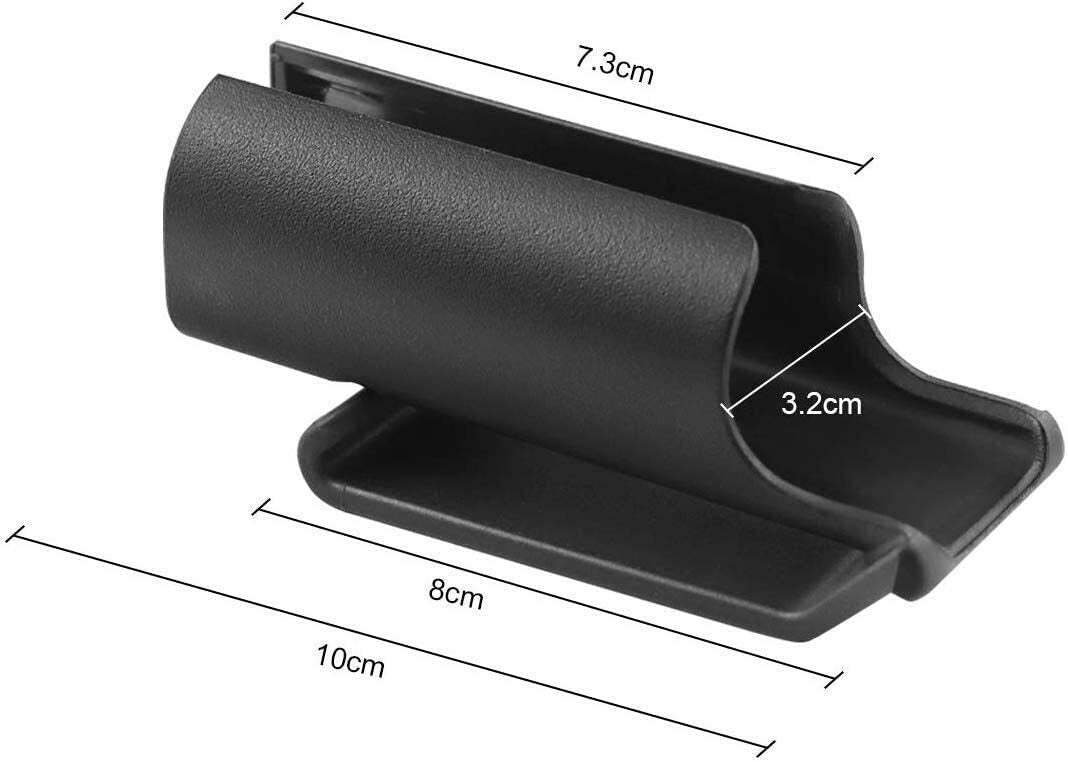 Kydex Flashlight Holster Clip-On for SureFire, MagLite, Olight, Fenix, PowerTac