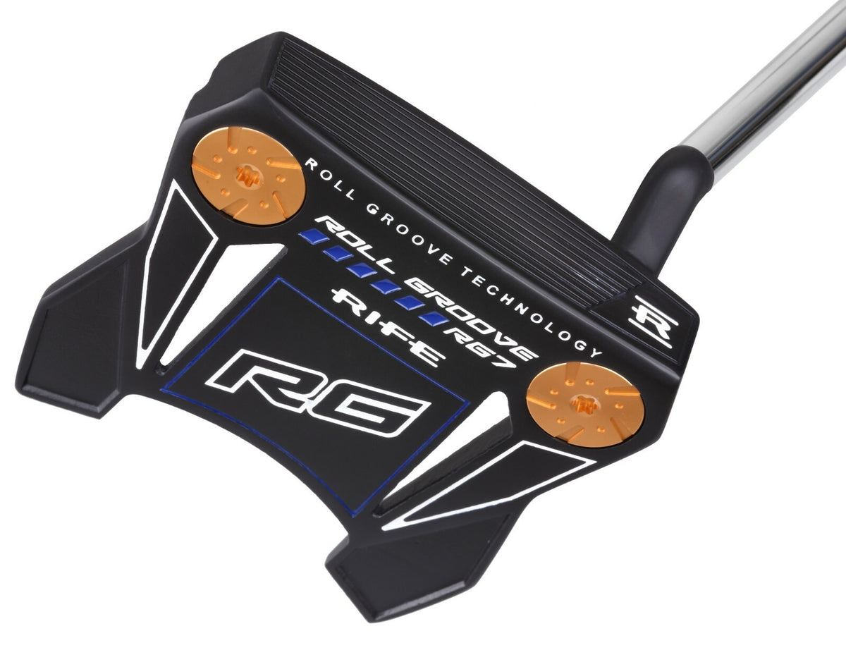 Full 37-Inch Exotic Mallet Golf Putter with Roll Groove Technology