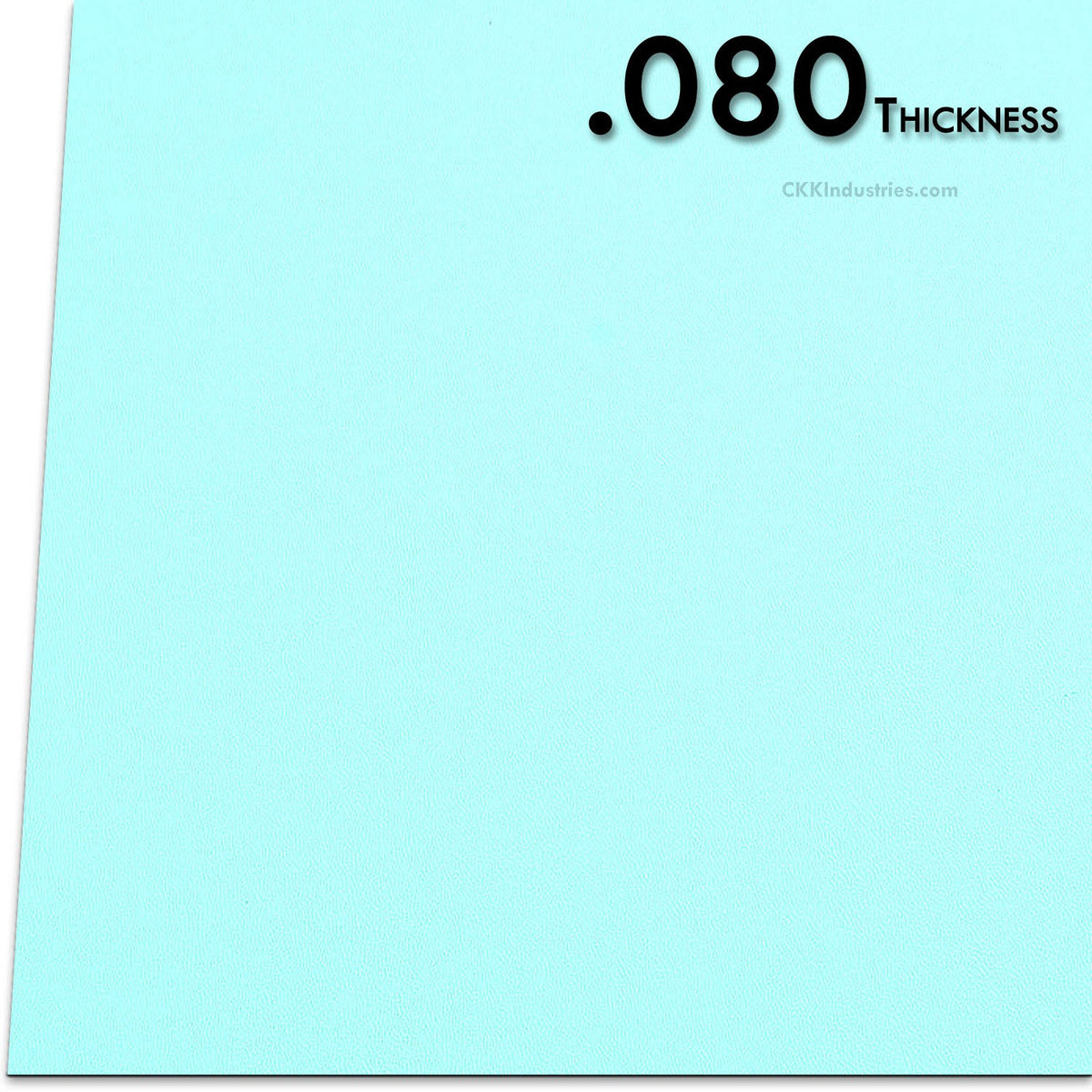 KYDEX® Thermoform Plastic Sheet - 12x12 Inch, Multiple Thicknesses & Colors