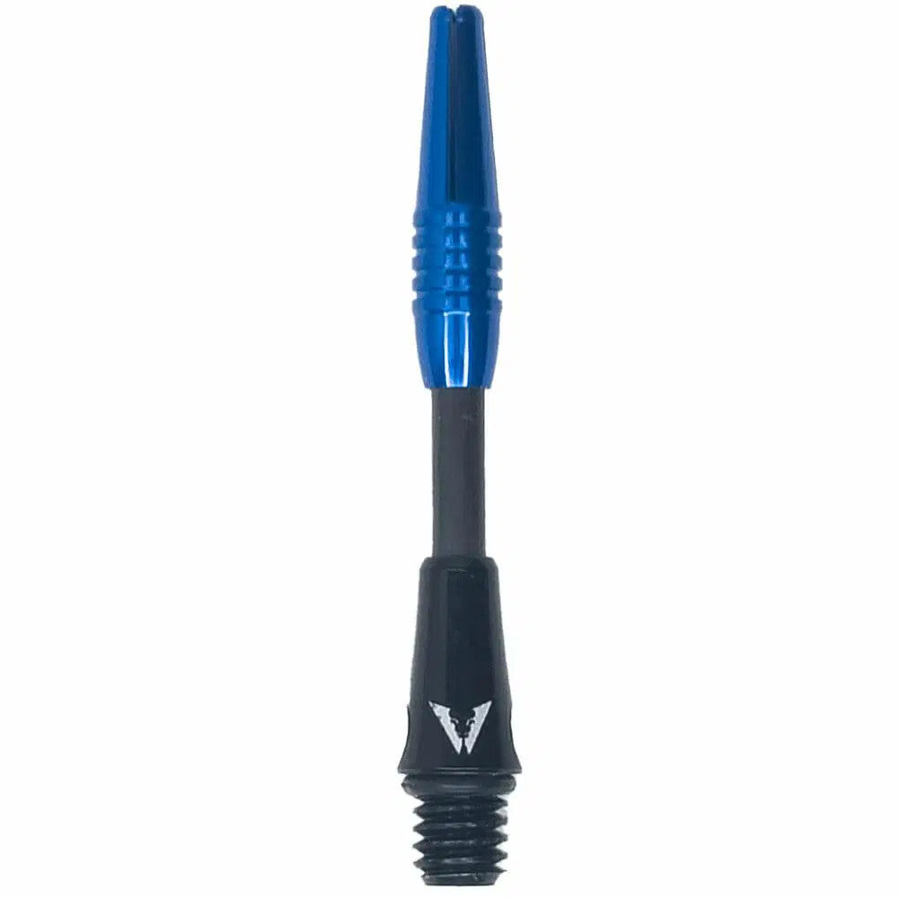 Viper Carbon Fiber Dart Shafts Short 27 mm Blue Tops, 3-Piece Set