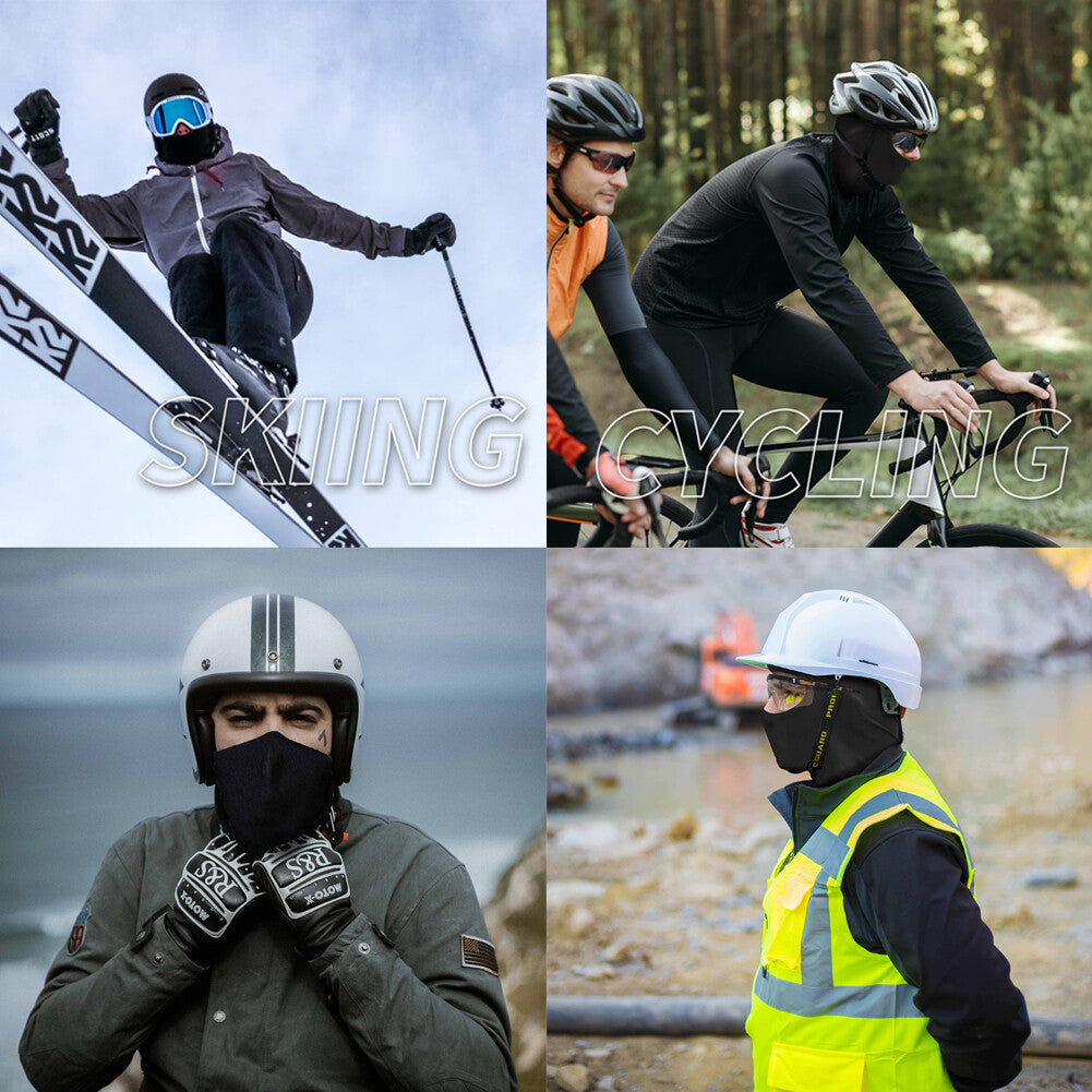 Unisex Full Face Ski Mask Windproof UV Sun Protection Hood