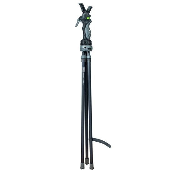Trigger Stick Tripod Shooting Support with Quick-Adjust Yoke - Black Onyx