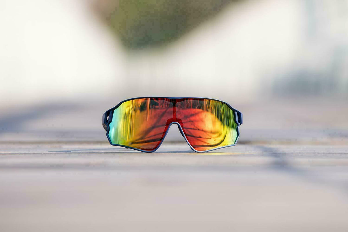 Pink Polarized Cycling Sunglasses UV400 Outdoor Sports Bicycle Glasses