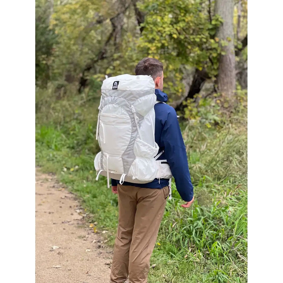 60L Ultralight Backpack for Multi-Day Hiking and Camping