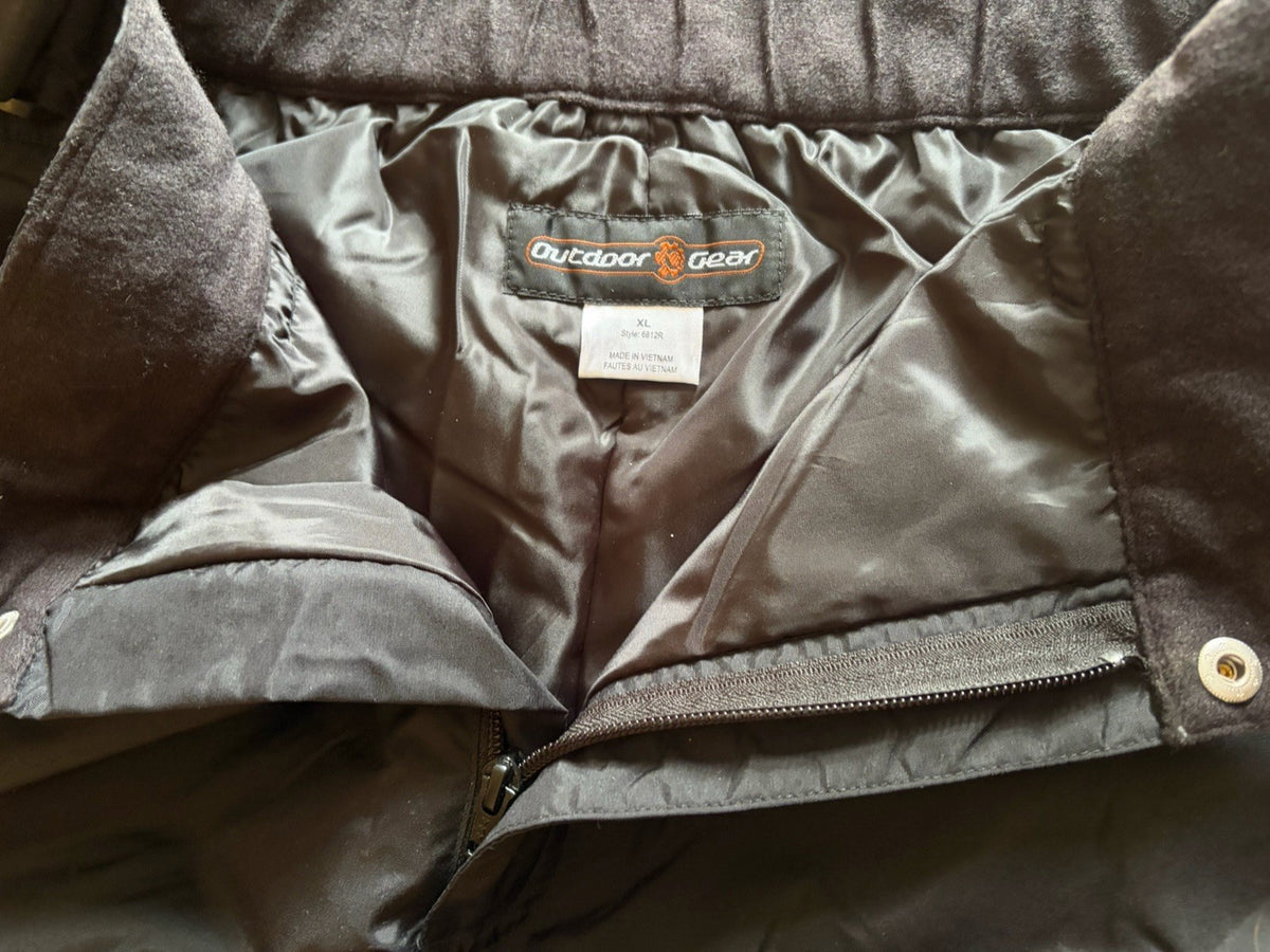 Men’s Insulated Snow Pants XL Outdoor Winter Gear Black