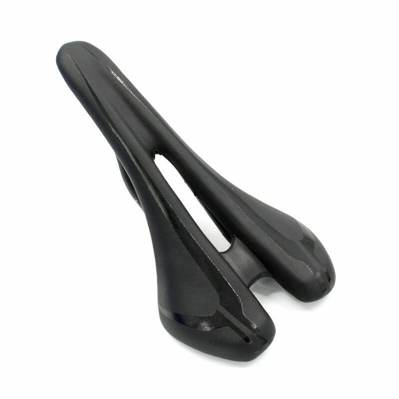 Carbon Railed Road Bike Saddle - 135mm Wide, Lightweight 151g