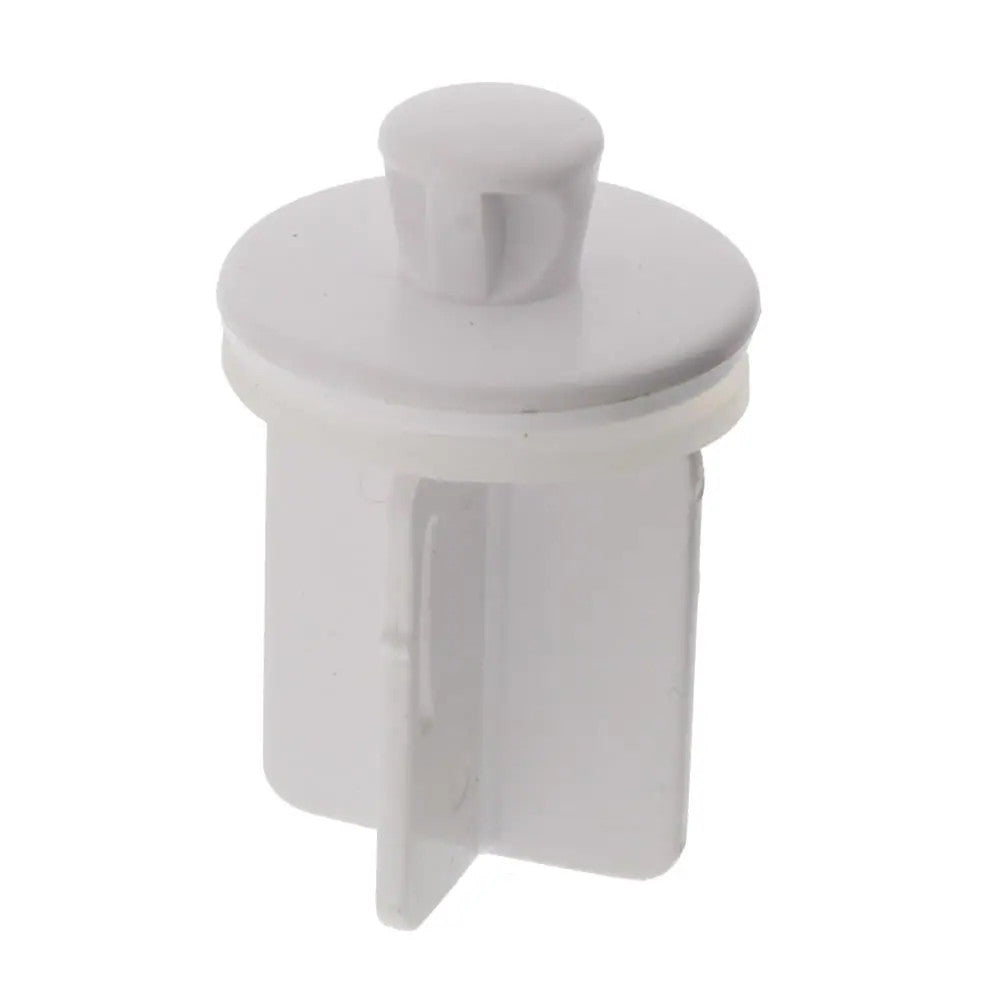 RV Universal Sink Stopper Drain Plug - White, 1-1/4 Inch