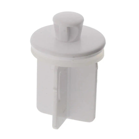 RV Universal Sink Stopper Drain Plug - White, 1-1/4 Inch