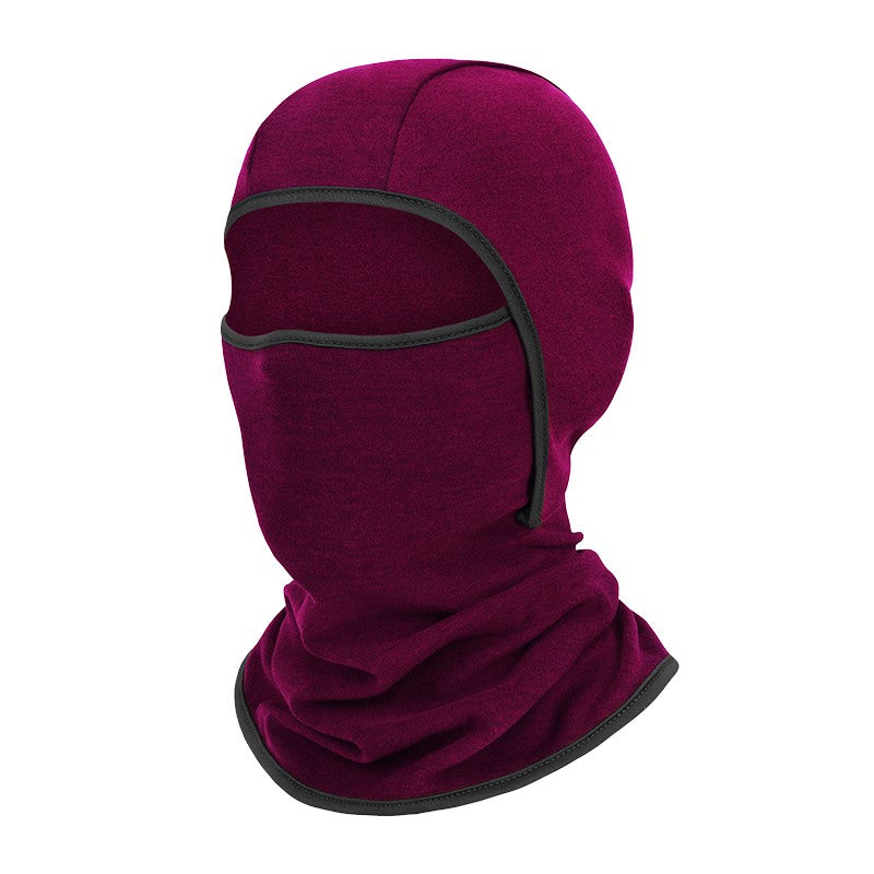 Unisex Winter Full Face Ski Mask Balaclava for Outdoor Sports - Black