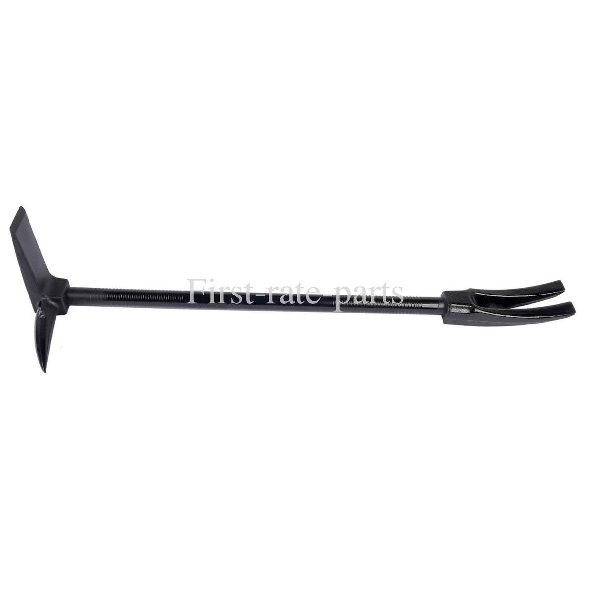 30-Inch Black Breacher Pry Bar - Drop-Forged Steel Fire & Rescue Tool