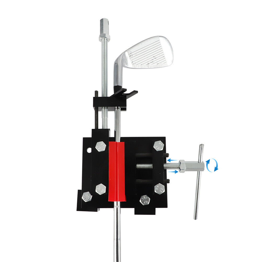 Golf Shaft Puller Extractor Tool for Steel & Graphite Shafts - Manual Screw Type