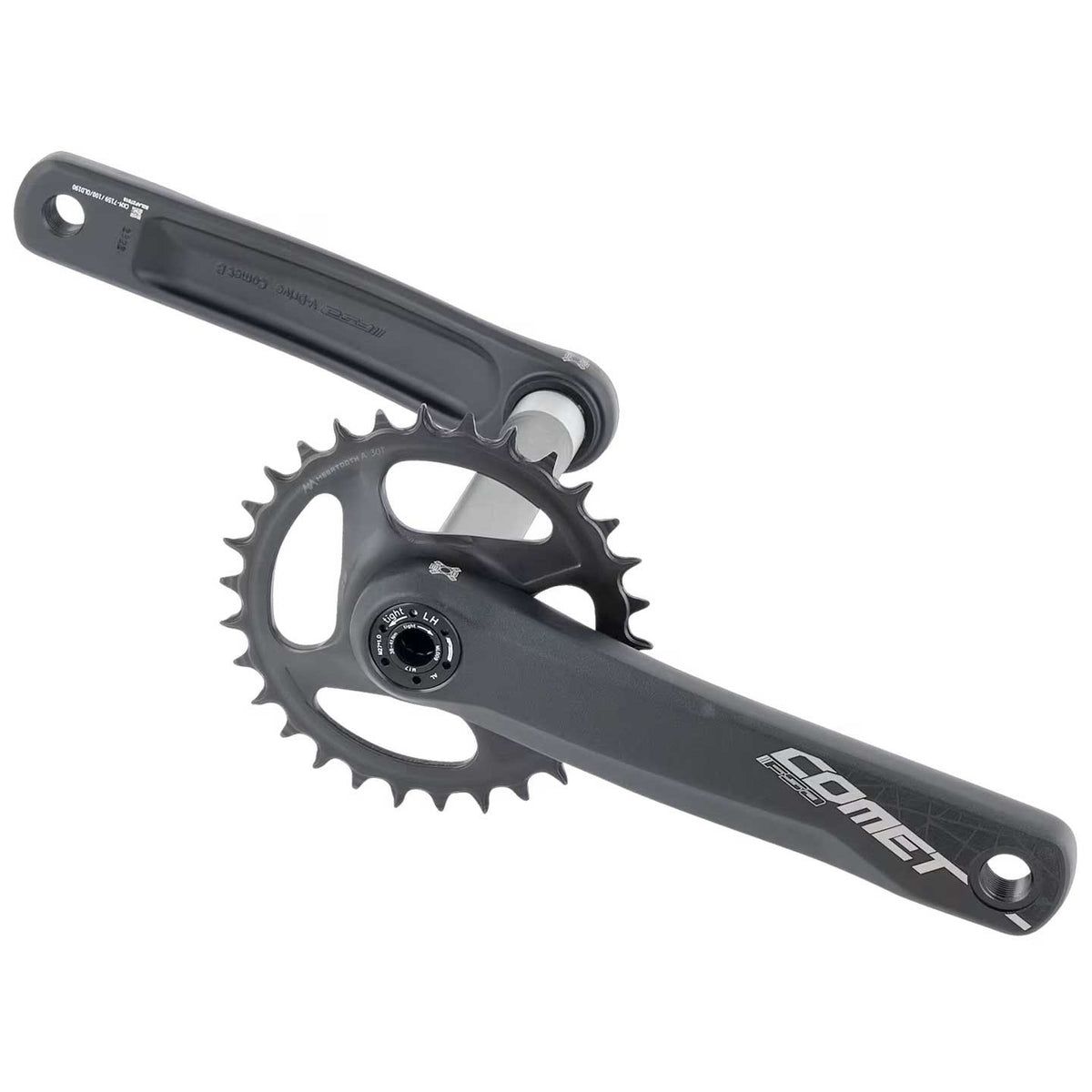 FSA Comet Fat Bike Crankset 1x 11/12 Speed 175mm 30T MegaExo 24mm