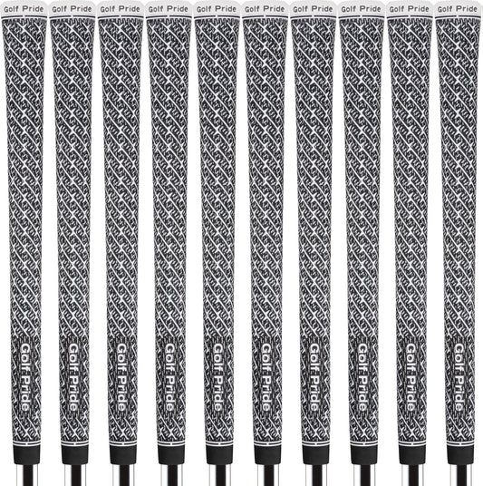 Golf Pride Z Cord Midsize Golf Club Grip Set of 10 - Firm Full Cord for Hot Weather
